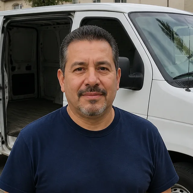 Ray Delgado, the owner of Ridgeway Plumbing